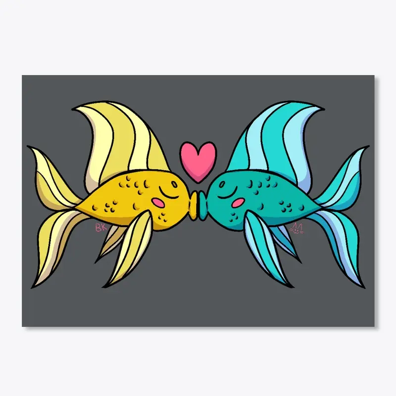 Kissing Fishes